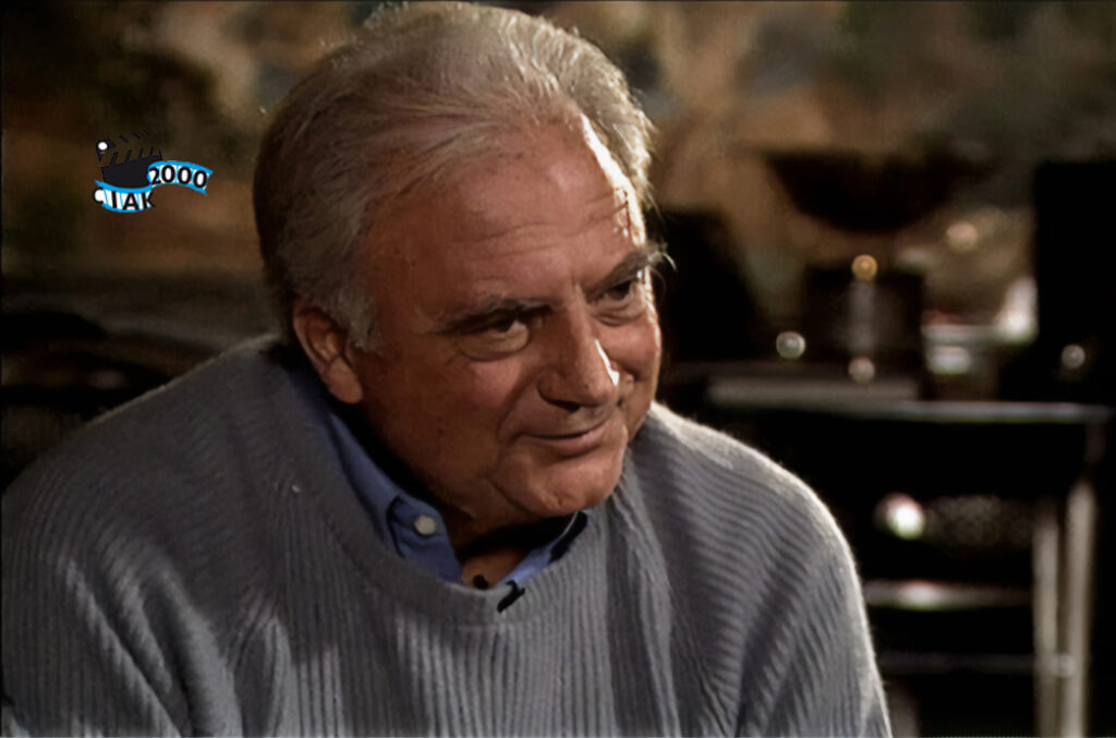 Ritratto dell'attore Franco Interlenghi intervistato per la serie I Grandi del Cinema Italiano.