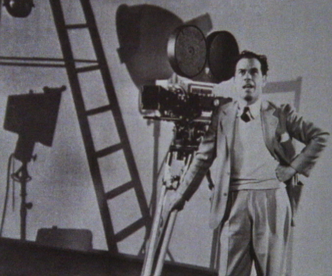 Il regista Frank Capra